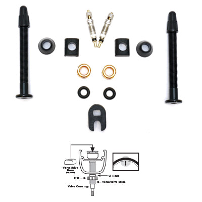 Orange Seal VersaValve tubeless-ventiler Presta (par)