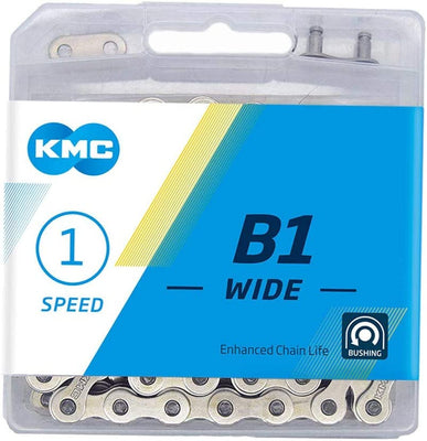 KMC B1 Wide kjede singlespeed 1/2" x 1/8", 112 ledd