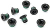 SRAM X0/X9 kjedebladbolter 2x10 MTB 120/80 mm BCD, 4 bolter med muttere