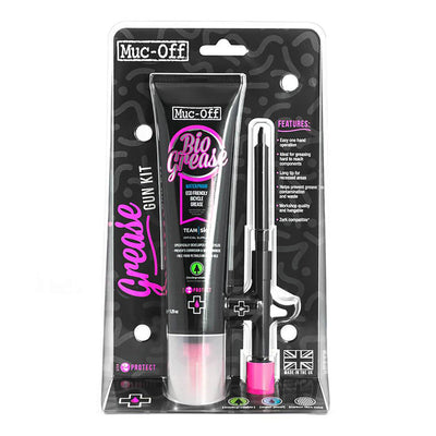 Muc-Off Grease Gun Kit fettpistol med Bio Grease 150 g